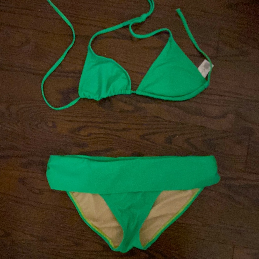 Old Navy green bikini